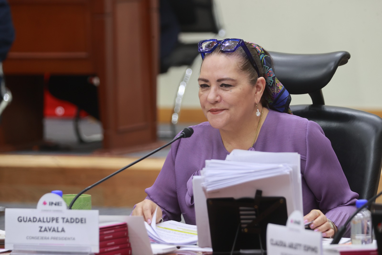 Guadalupe Taddei, renuncia Guadalupe Taddei, INE, presidencia del INE, Instituto Nacional Electoral, elecciones 2027, crisis en el INE, Cámara de Diputados, renuncia al INE, proceso electoral 2027
