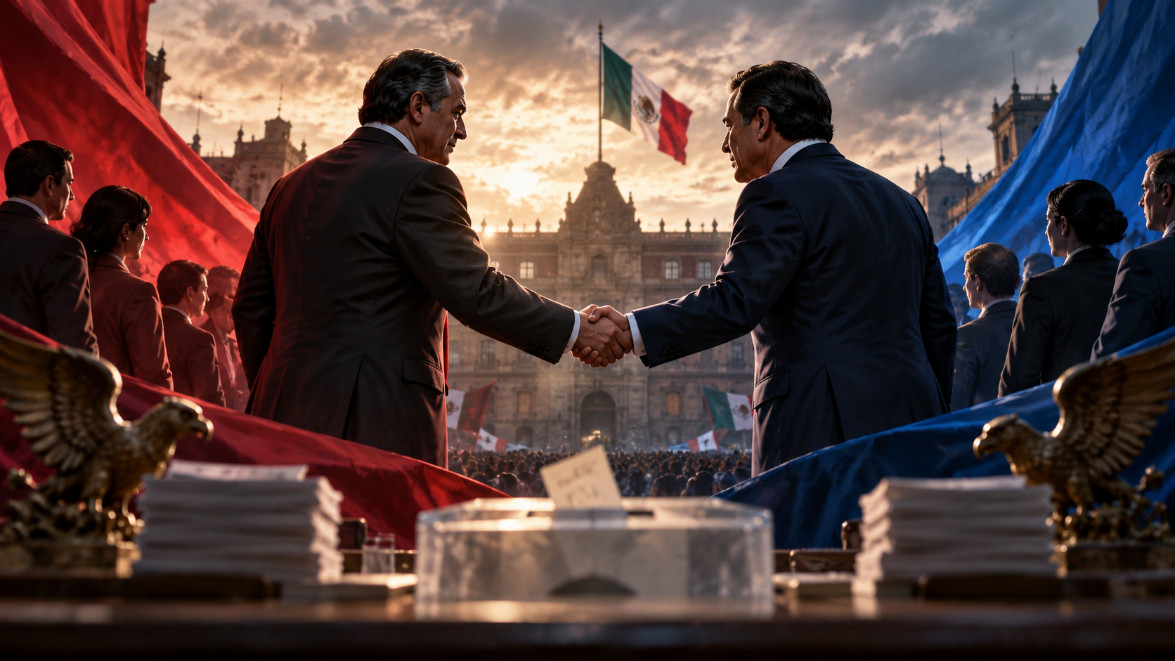El PRI busca un frente con el PAN y partidos locales rumbo a 2027.
