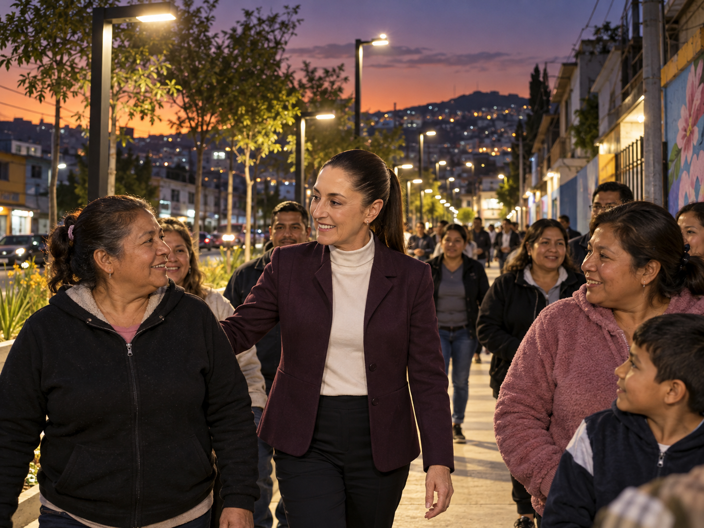 La presidenta Claudia Sheinbaum encabezará un acto en Ecatepec a las 19:00.