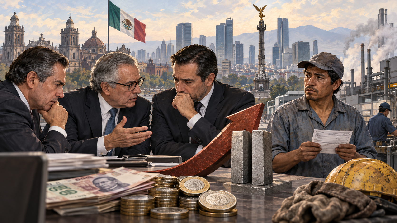 El CCE busca frenar alzas salariales y ajustarlas sólo a la inflación.