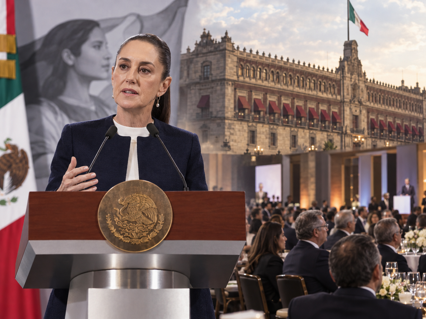 Sheinbaum encabezará la mañanera y asistirá al aniversario 50 del CCE.